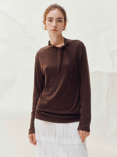 Evara Tie Neck Top